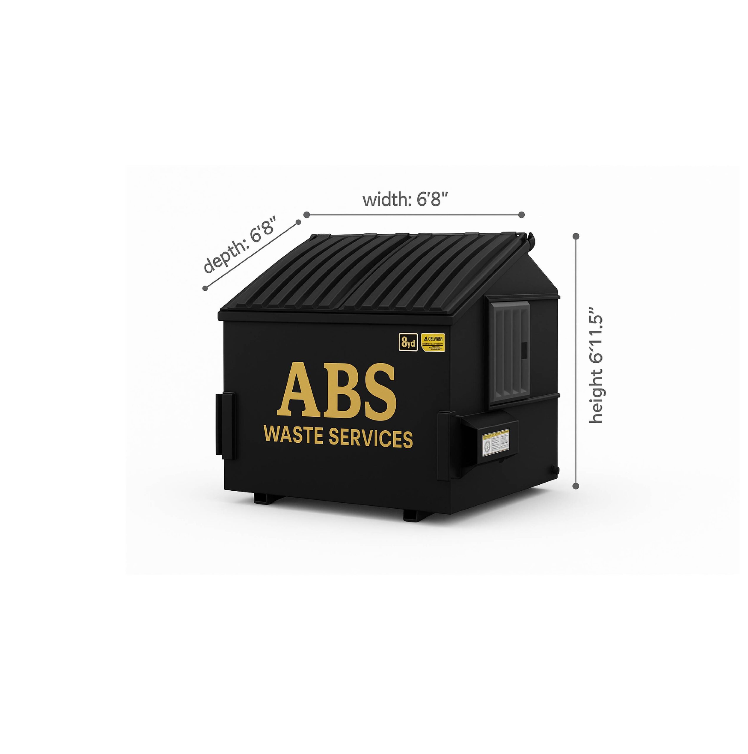ABS Waste Services dumpster